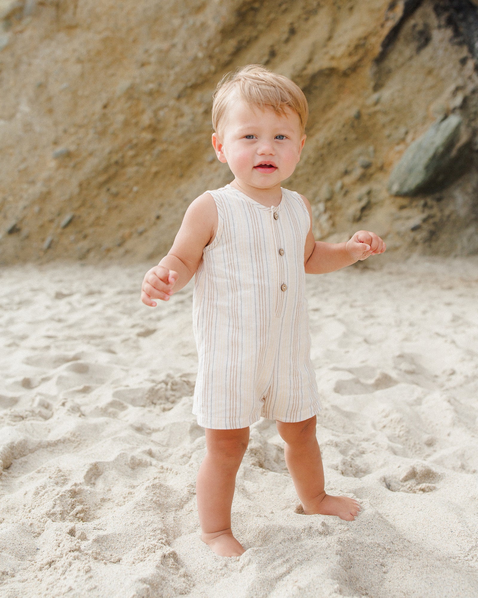 Maverick Romper | Summer Stripe