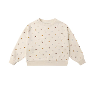 Boxy Pullover | Hearts