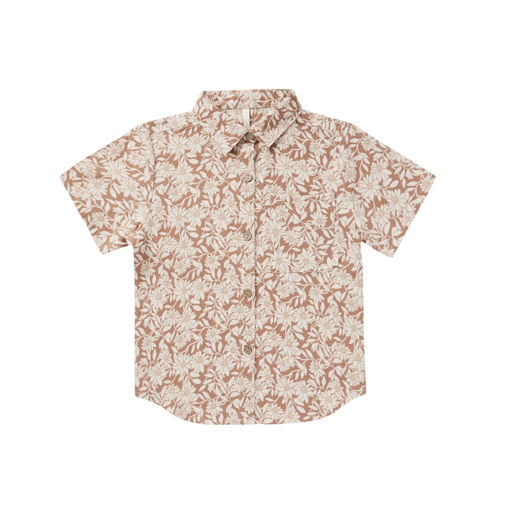 Collared Shirt | Plumeria