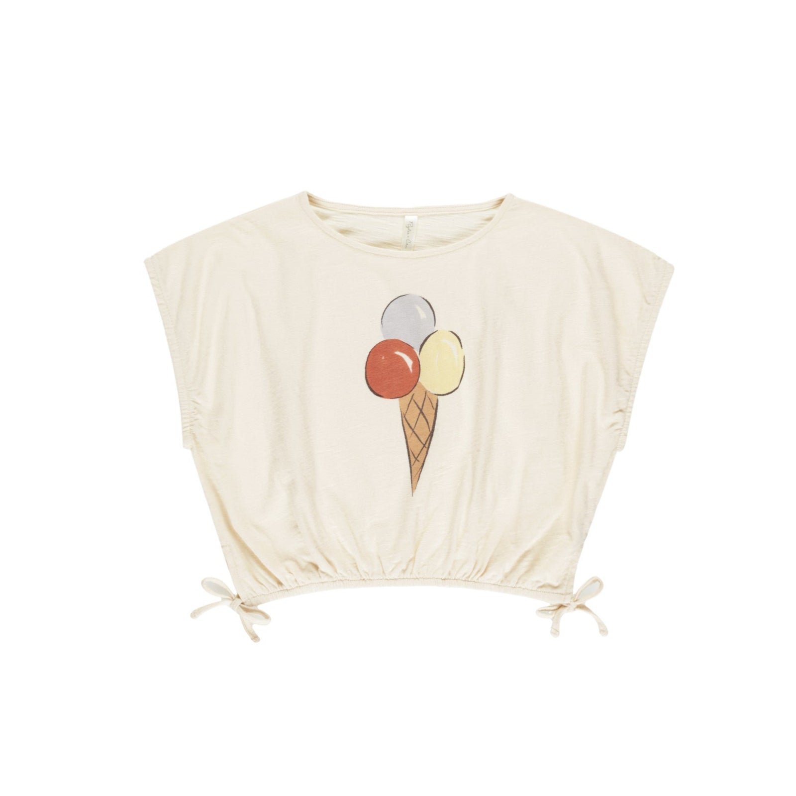 Cropped Cinched Tee | Gelato