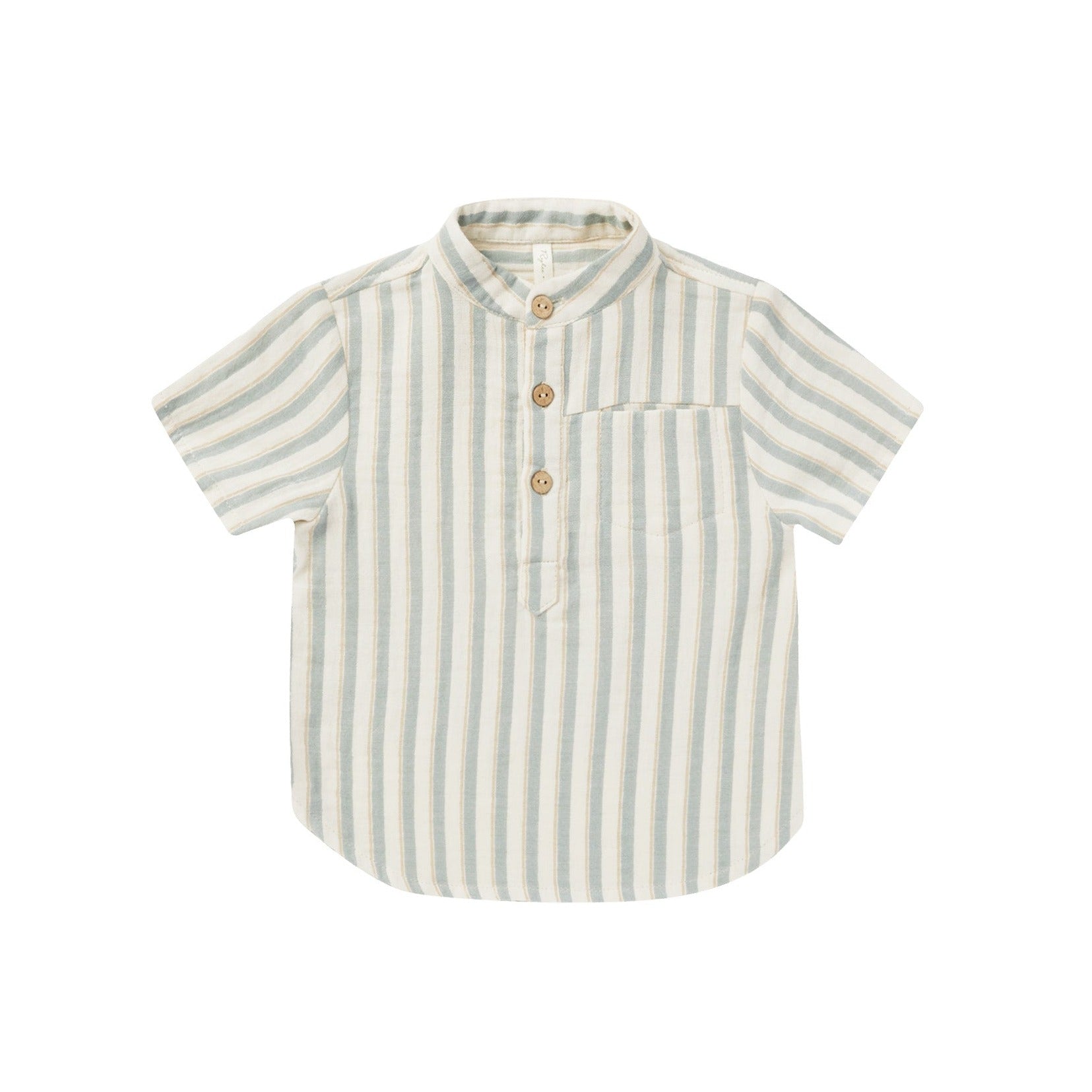 Mason Shirt | Ocean Stripe