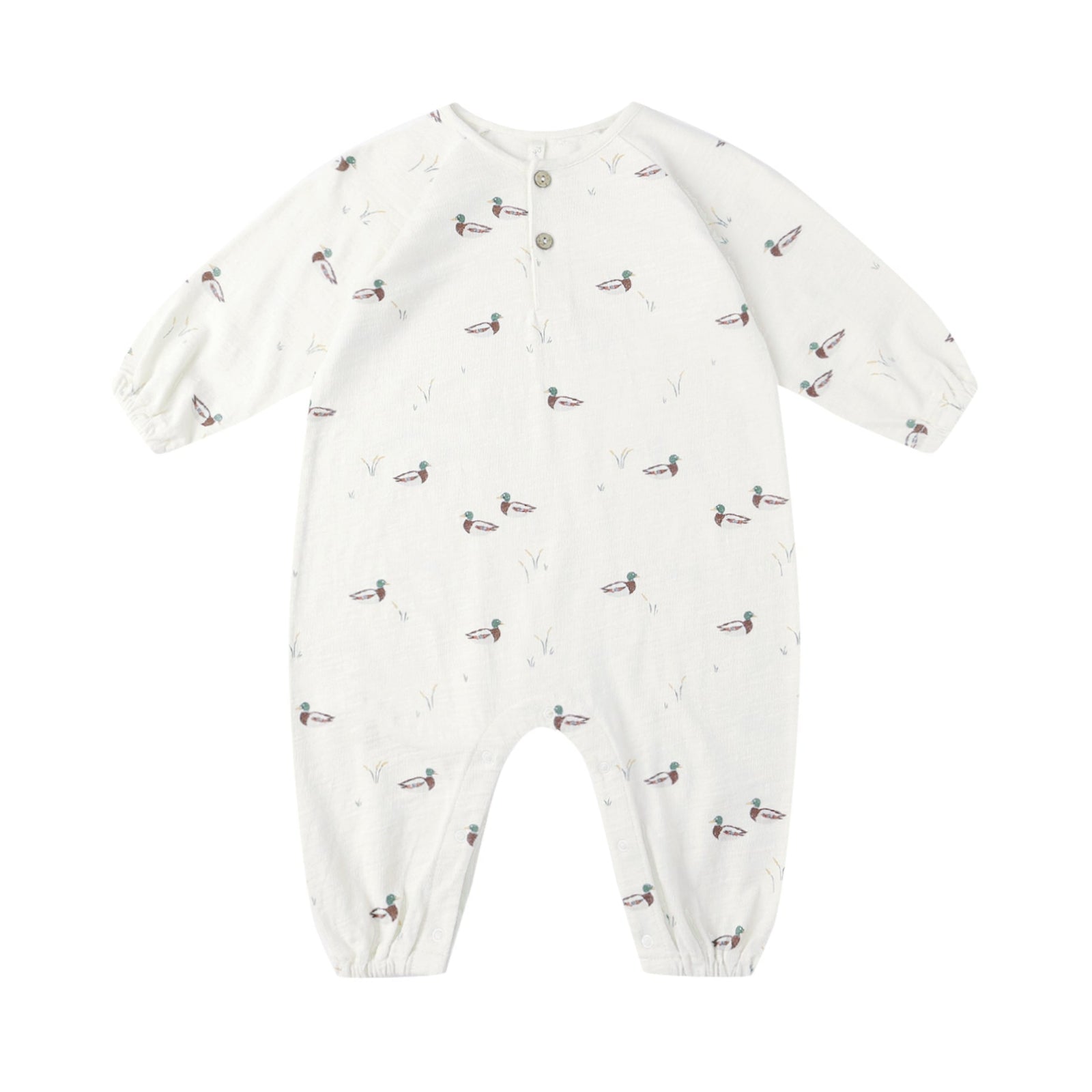 Henley Jumpsuit | Ducks