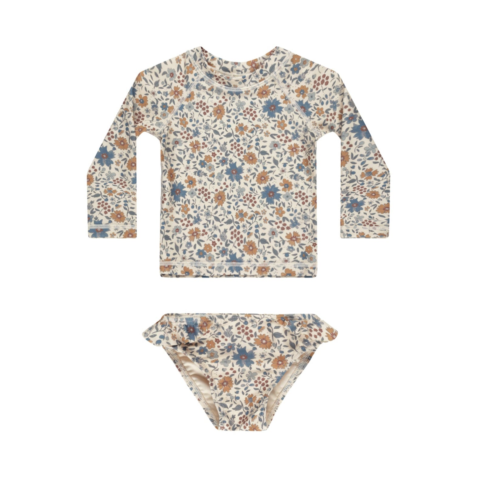 Maryn Rashguard Swimsuit Set | Gardenia