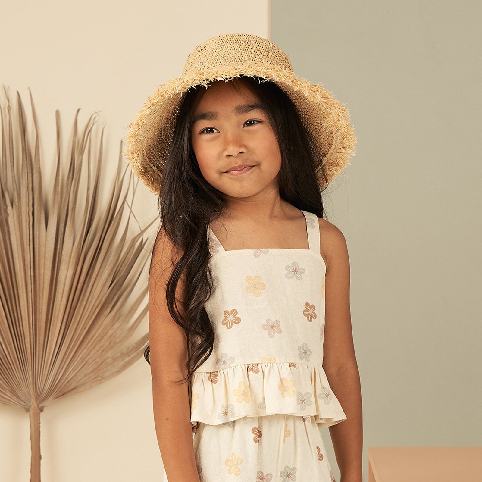 Cropped Peplum Tank | Leilani