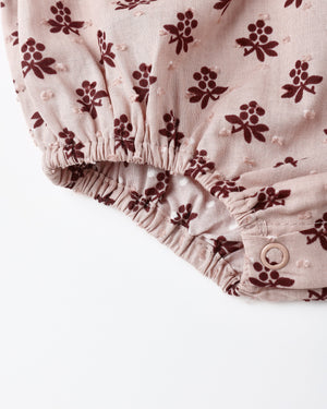 Adelaide Romper | Blush Fleur