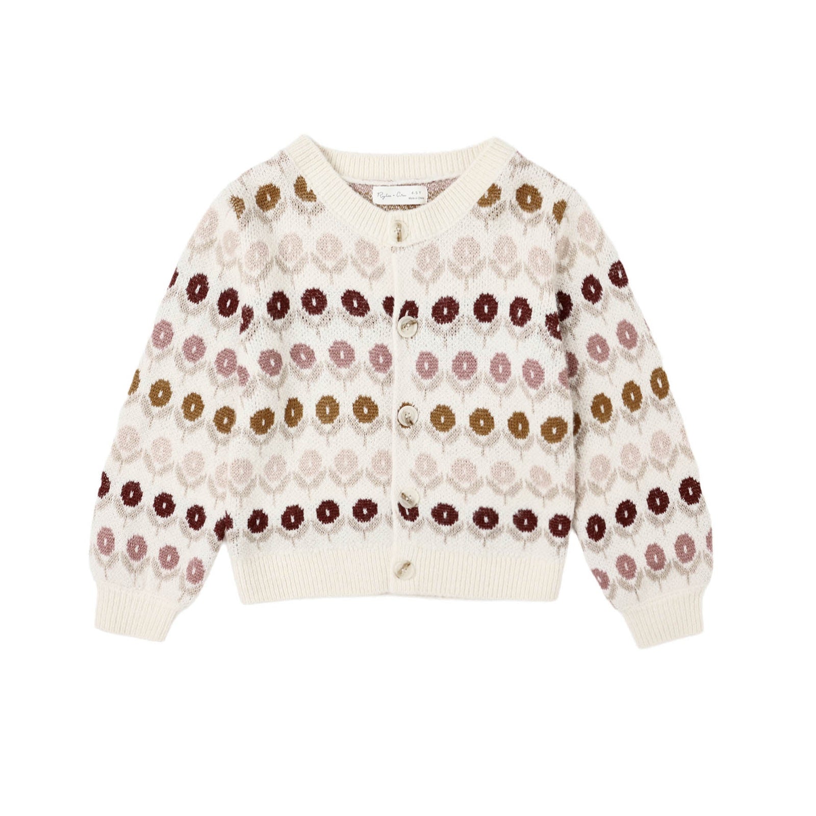 Cheyenne Cardigan | Floral Jacquard