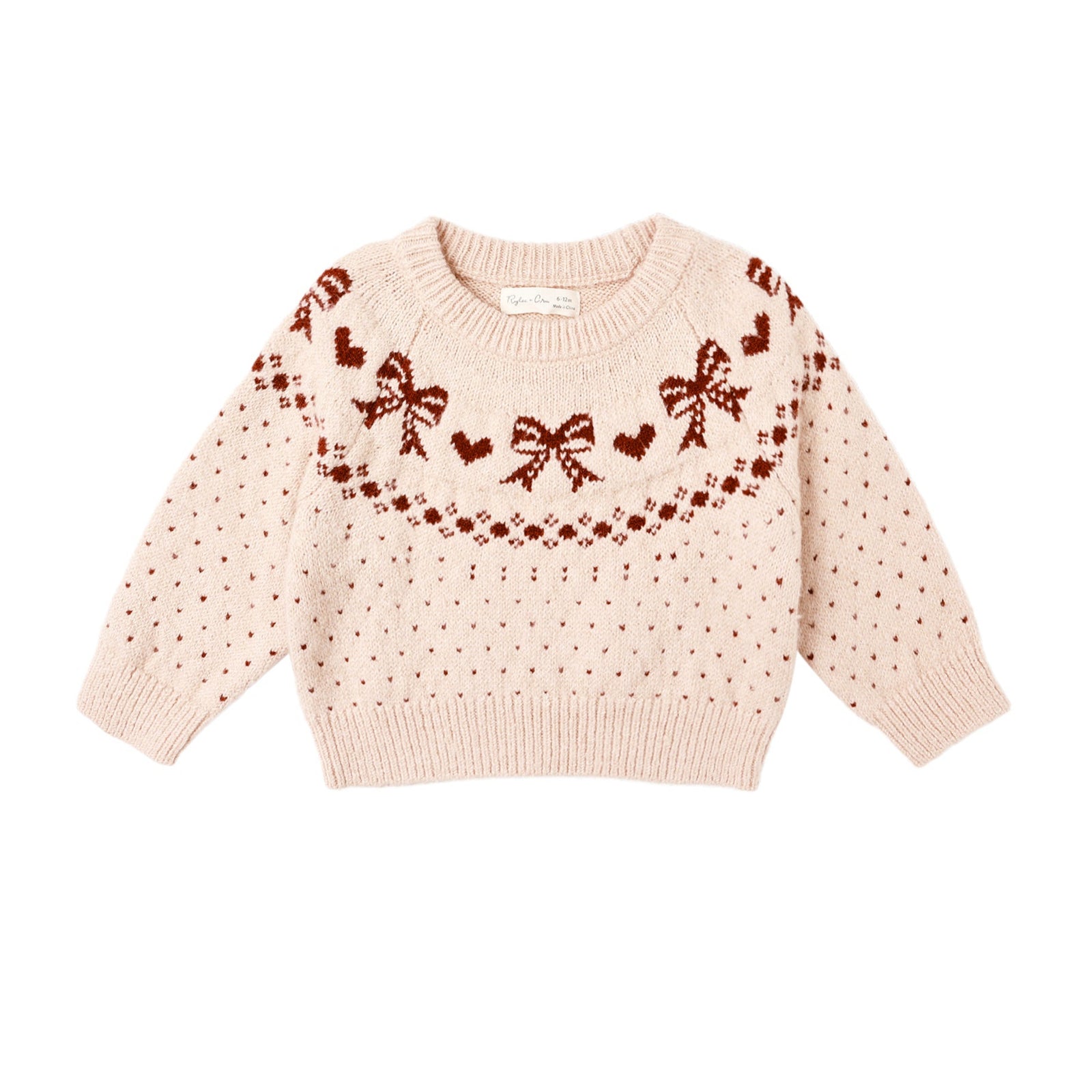 Fair Isle Sweater | Bows