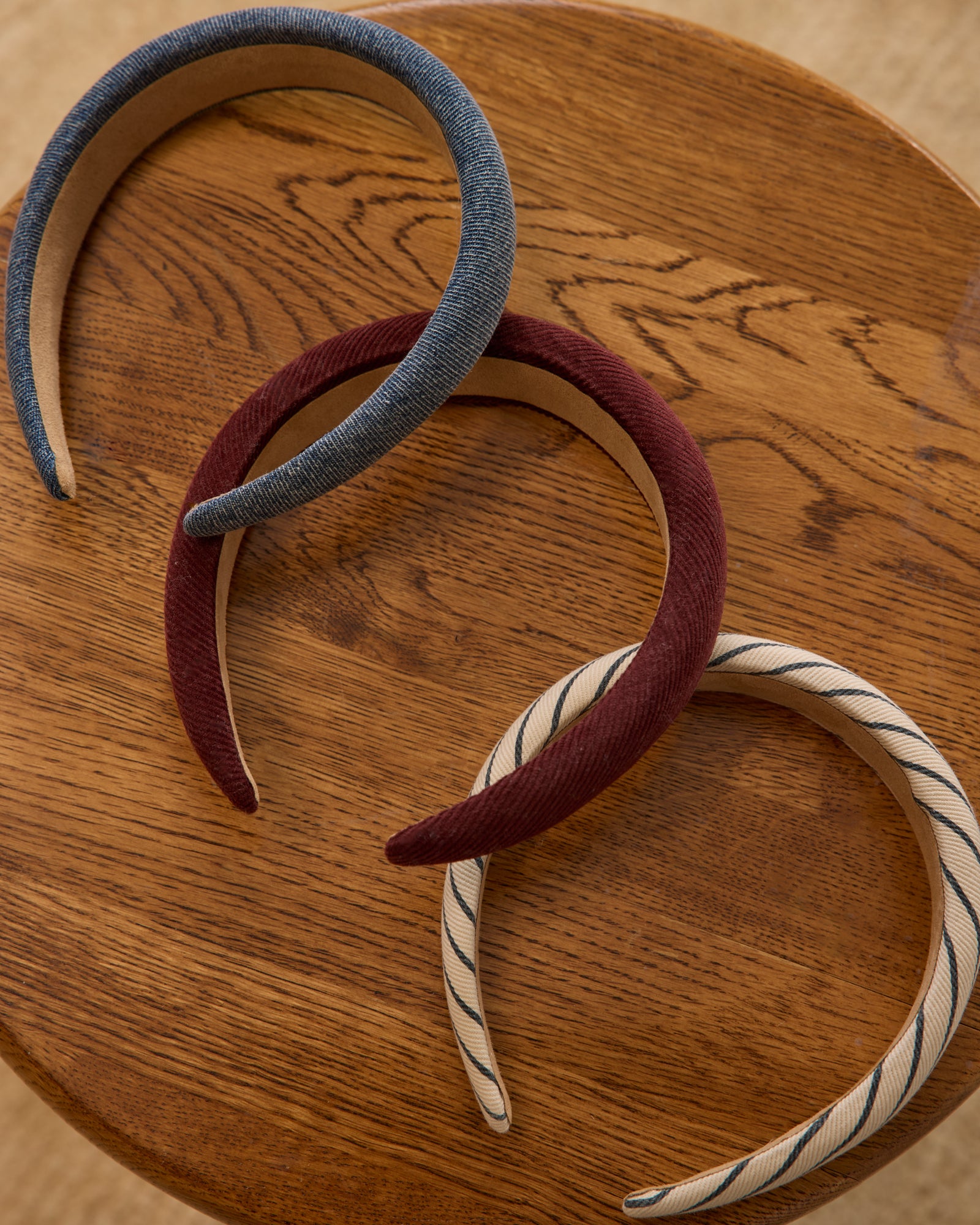 Padded Headband | Indigo Denim