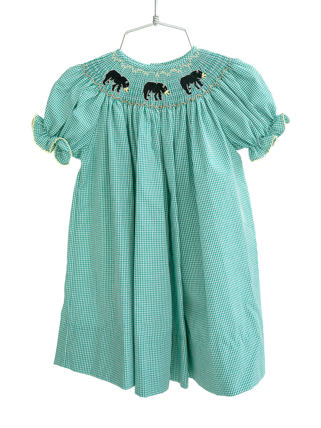 Baylor Bears Helen Smocked Bishop Dress