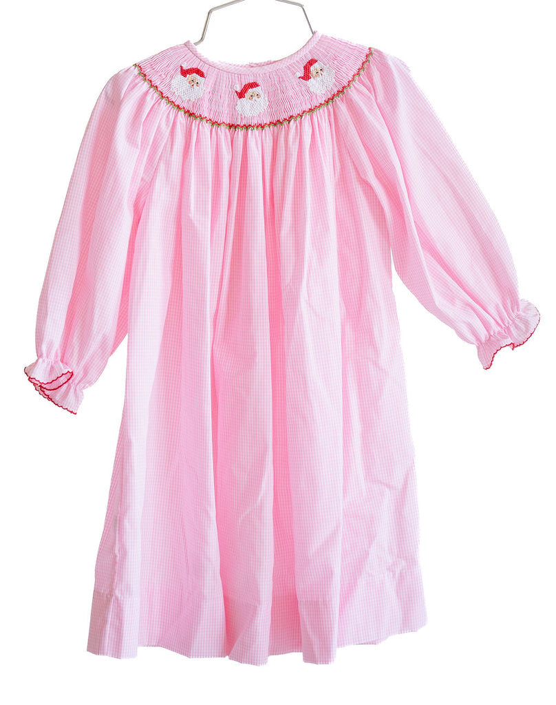 Santa Claus Smocked Helen Dress