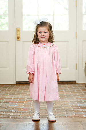 Santa Claus Smocked Helen Dress