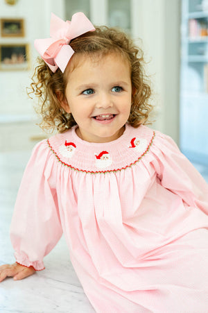 Santa Claus Smocked Helen Dress