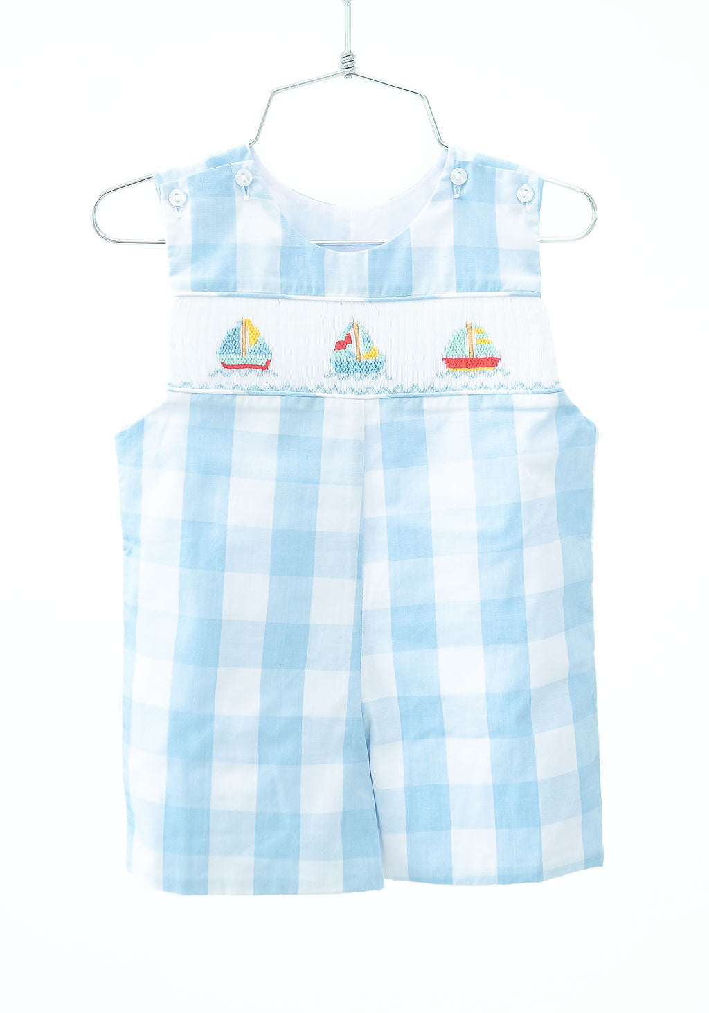 Sailboat Smocked Benjamin Jon Jon