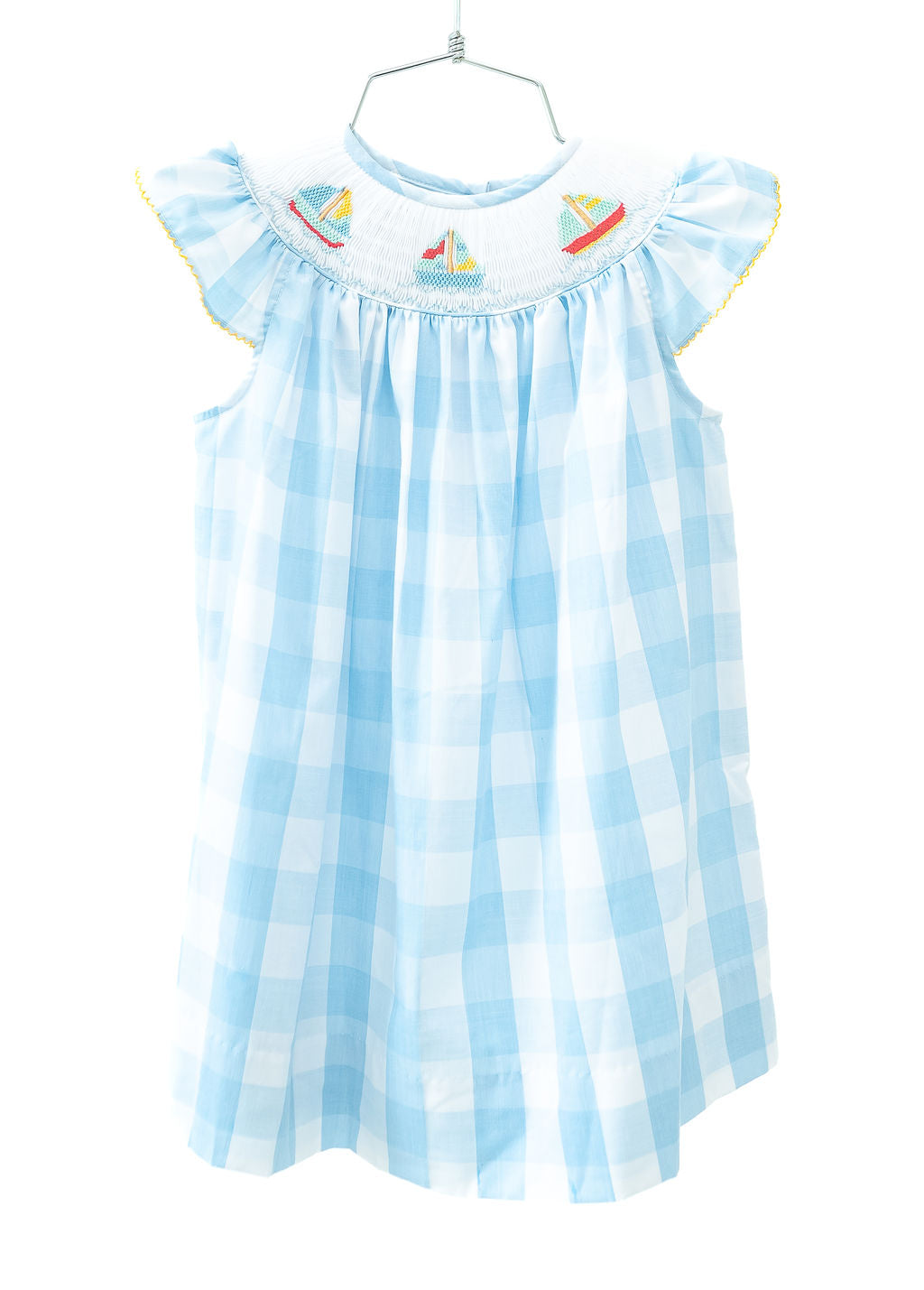 Sailboat Smocked Helen Dress