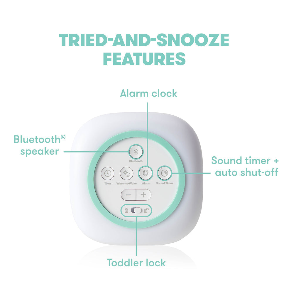 3-in-1 Sound Machine + When-To-Wake™ Clock + Nightlight