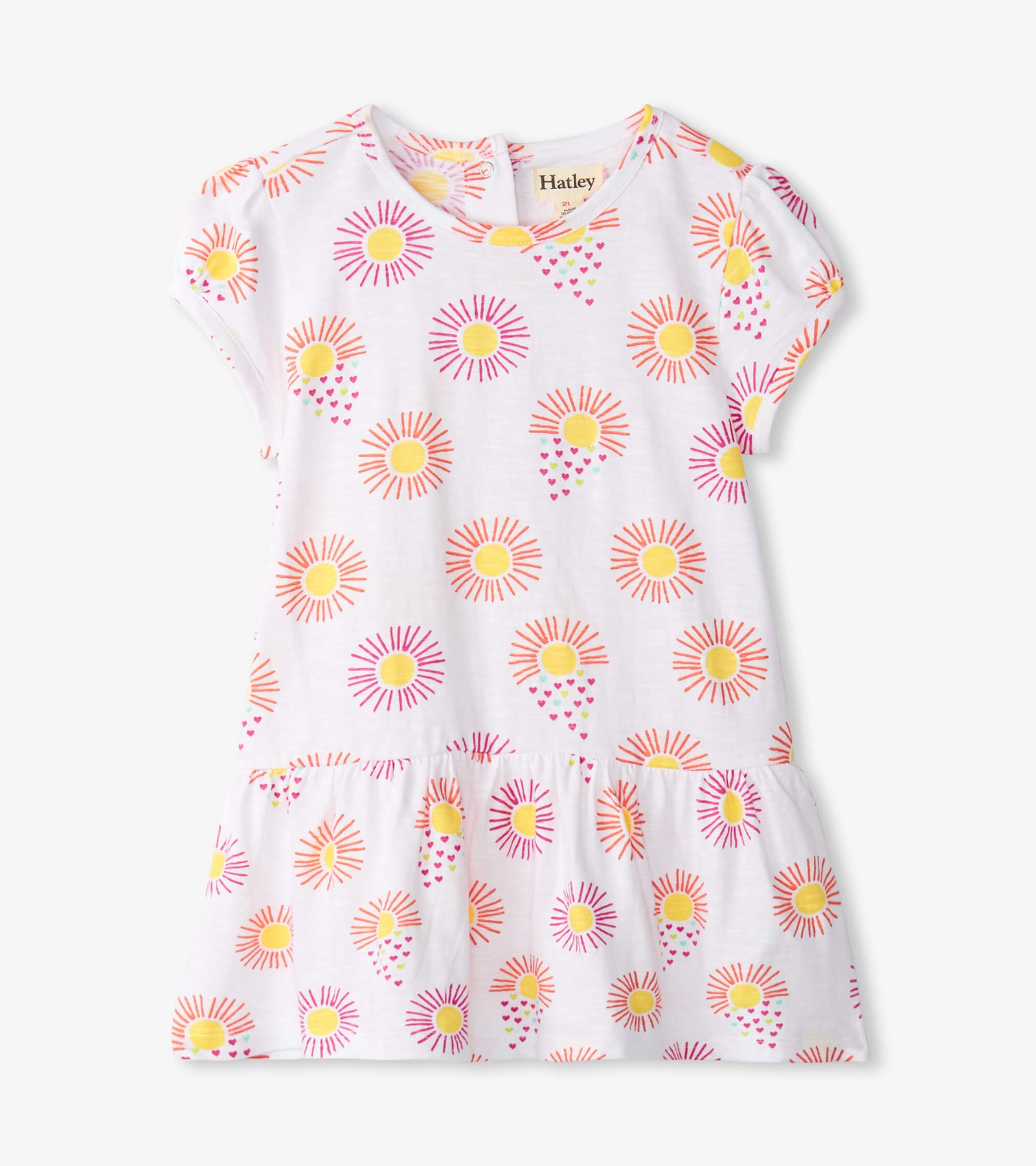 Heart Suns Gathered Dress