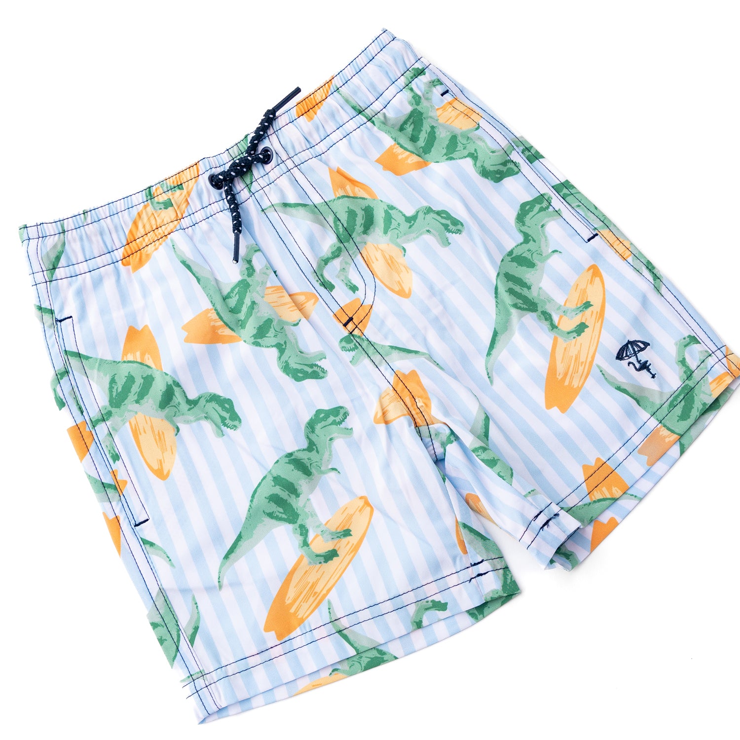 Hang Ten Dino Boys 4 Way Stretch Swim Trunks