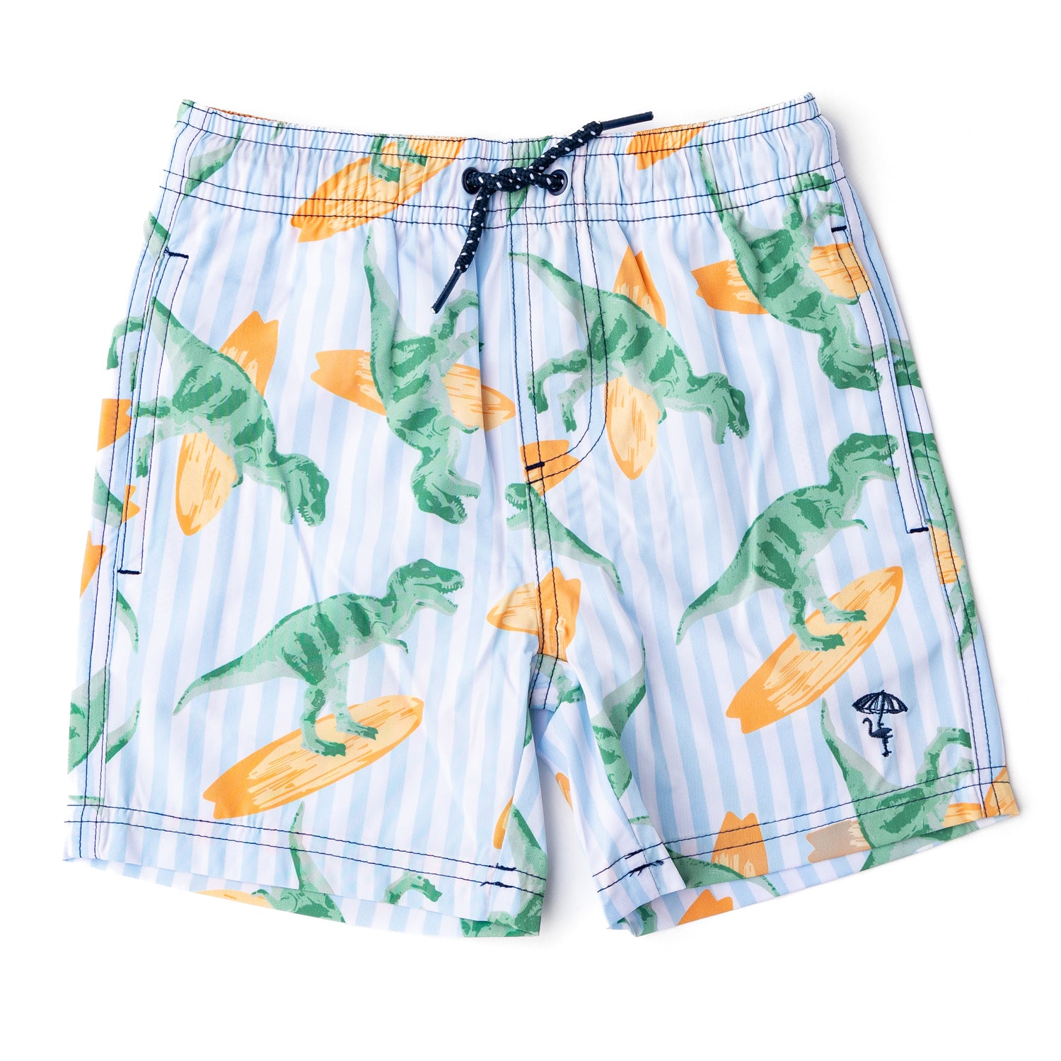 Hang Ten Dino Boys 4 Way Stretch Swim Trunks