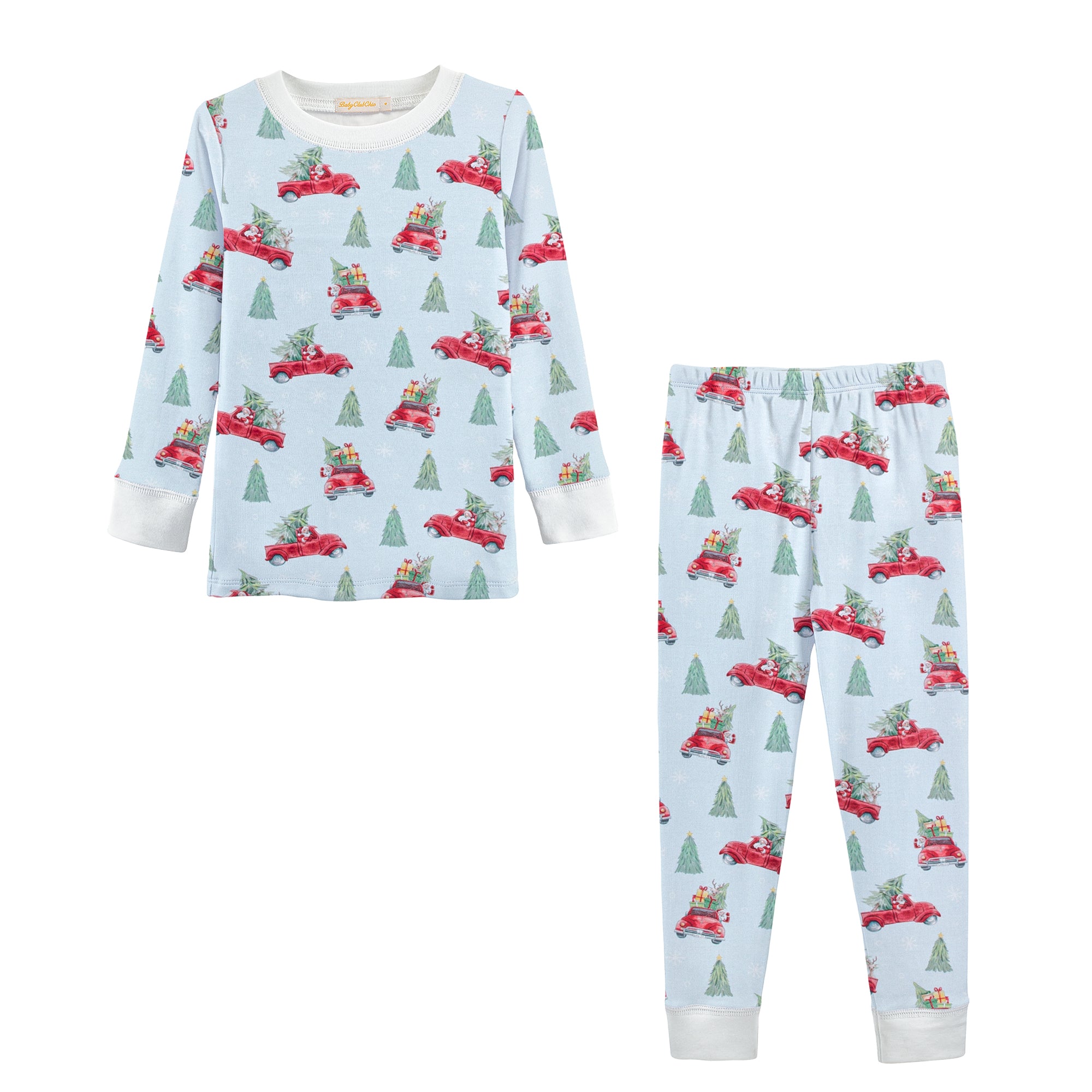 Santa is Coming Printed Kid Pajama Set