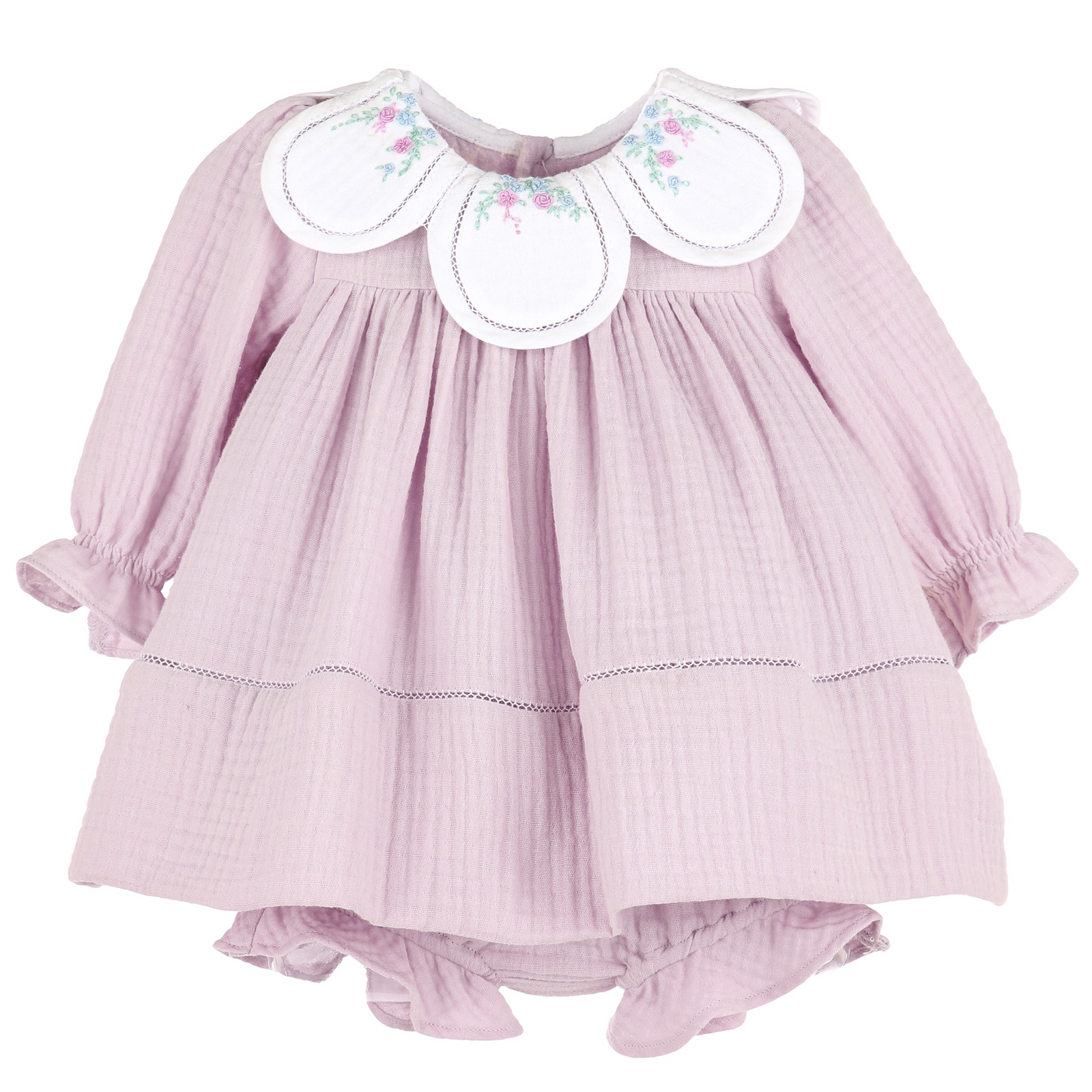 Cuddle Cotton Petal Float Dress | Lilac