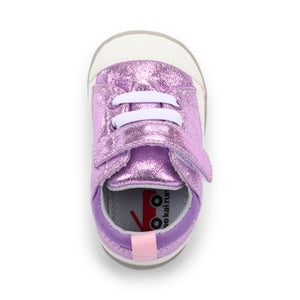 Stevie (First Walker) Sneaker | Purple Shimmer