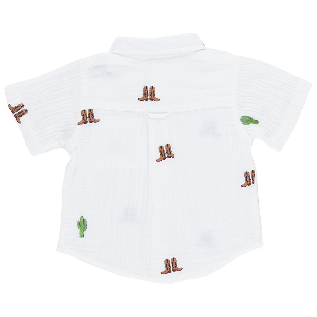 Boys Jack Shirt | Rodeo Embroidery