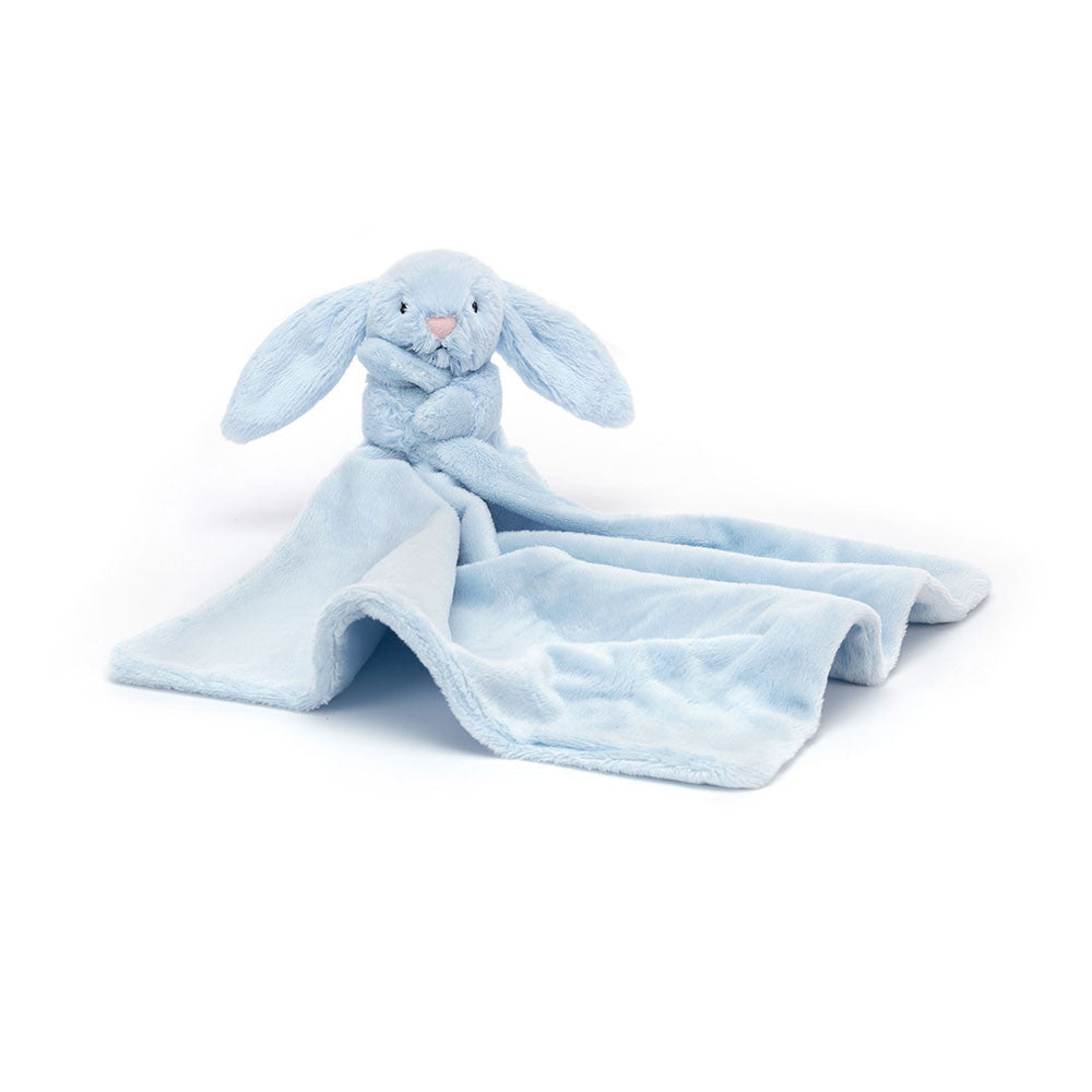 Bashful Blue Bunny Soother | Lovey Blanket