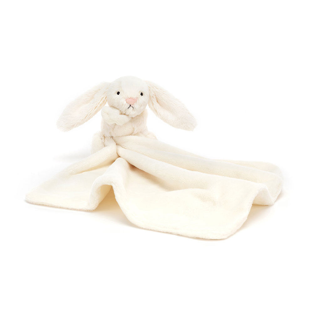 Bashful Cream Bunny Soother | Lovey Blanket