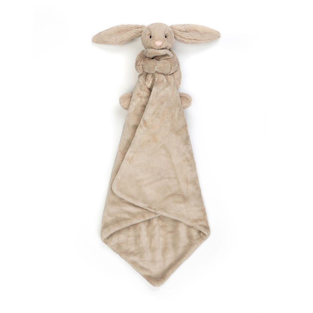 Bashful Beige Bunny Soother | Lovey Blanket