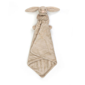 Bashful Beige Bunny Soother | Lovey Blanket