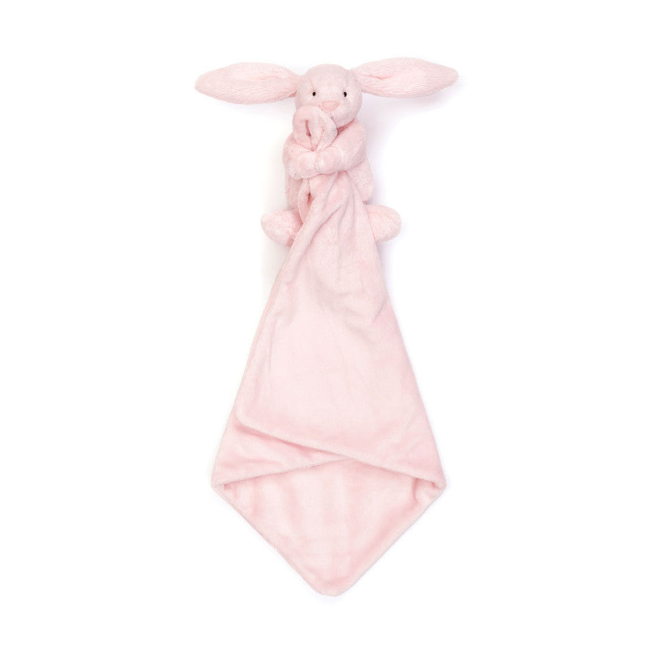 Bashful Baby Pink Bunny Soother | Lovey Blanket