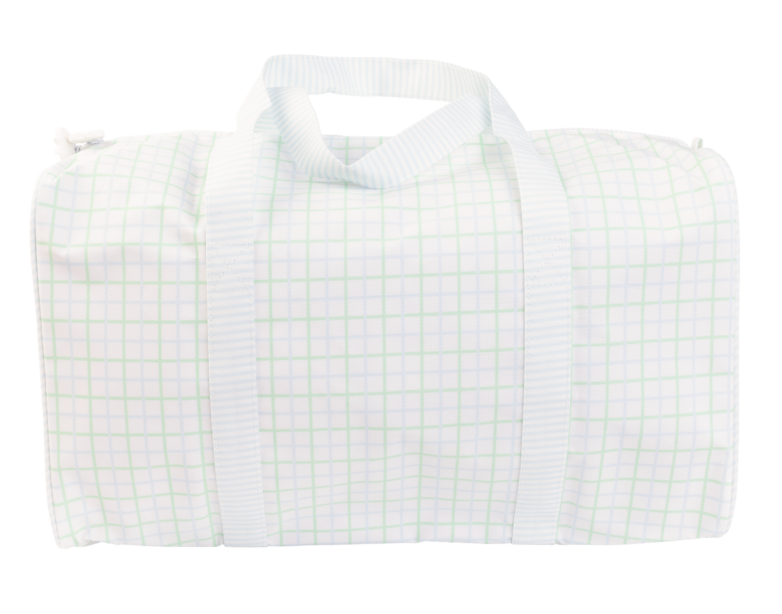 The Duffle Bag | Green Windowpane