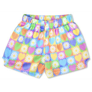 Spring Hearts Plush Shorts
