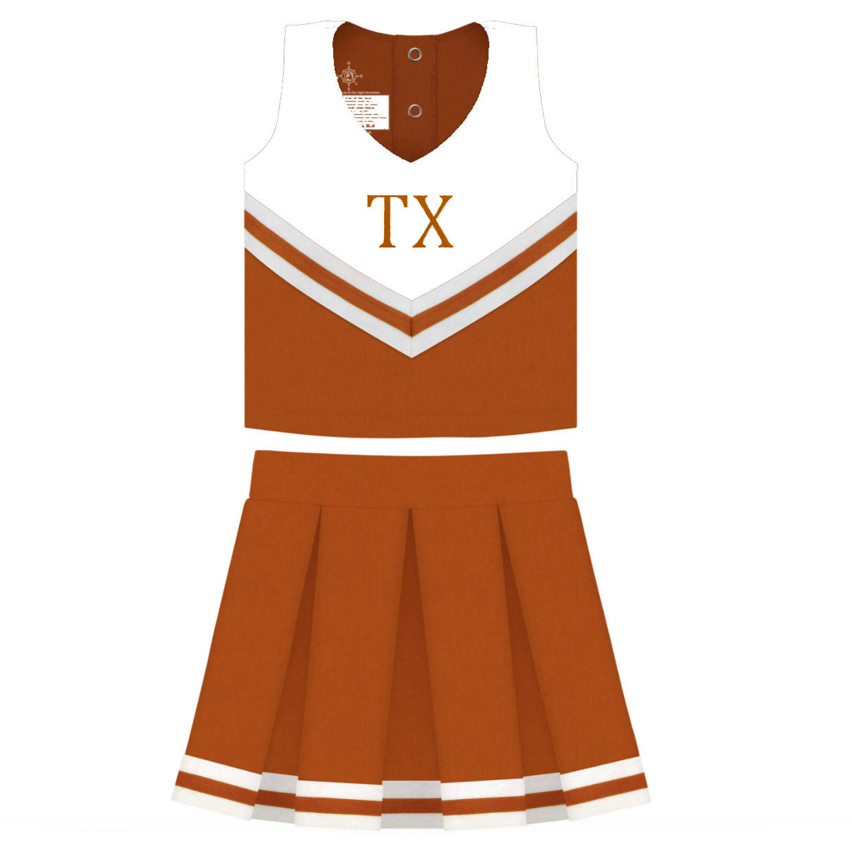 Cheerleading Outfit | University of Texas Burnt Orange