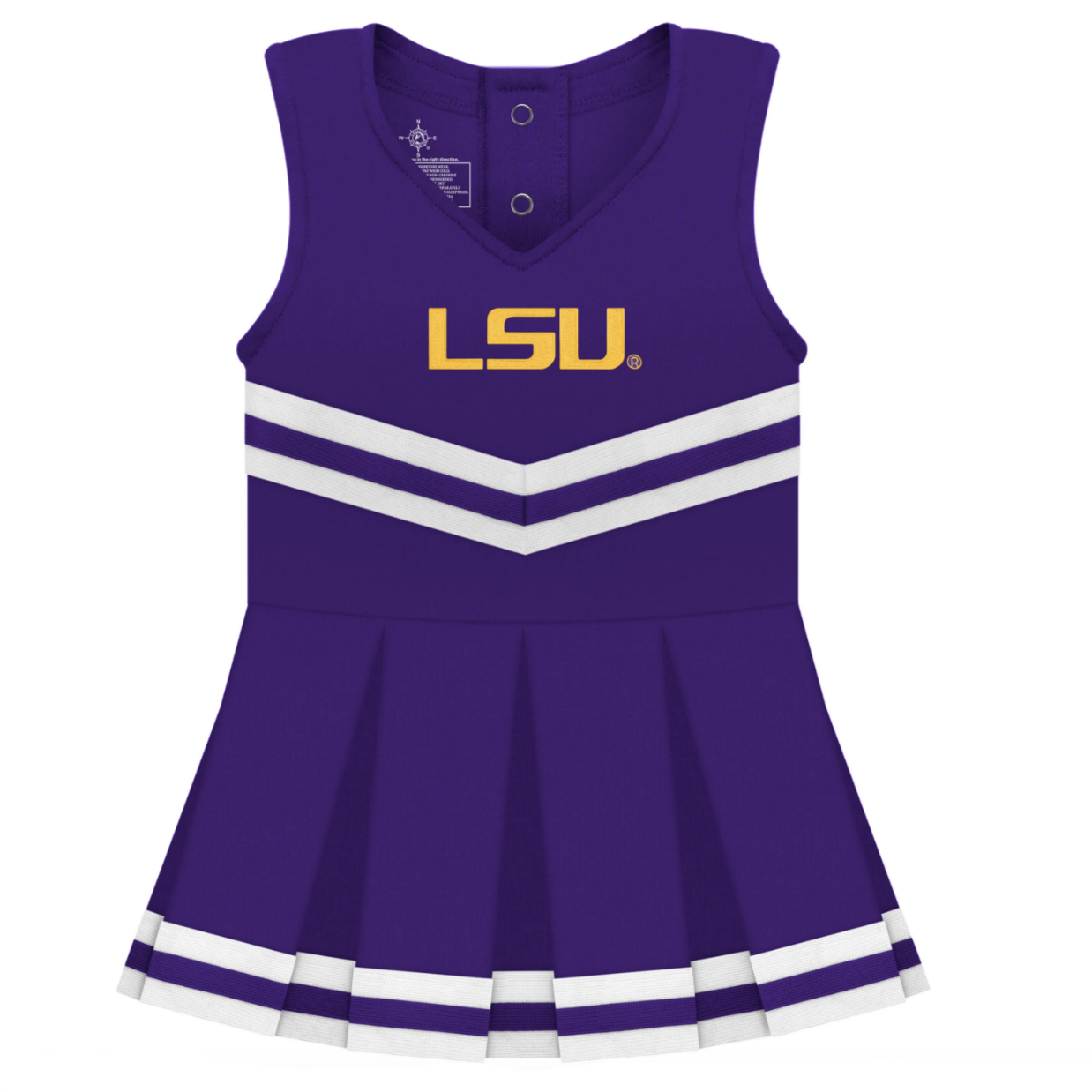 Cheer Bodysuit Dress | LSU Purple
