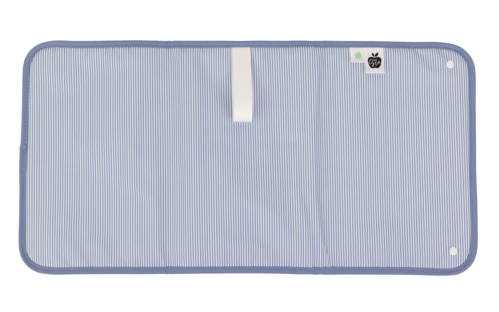 The Changing Pad | Navy Mini Stripe