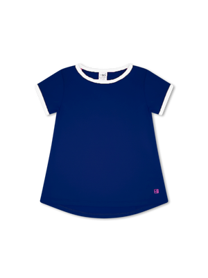 Bridget Basic Tee | Nantucket Navy