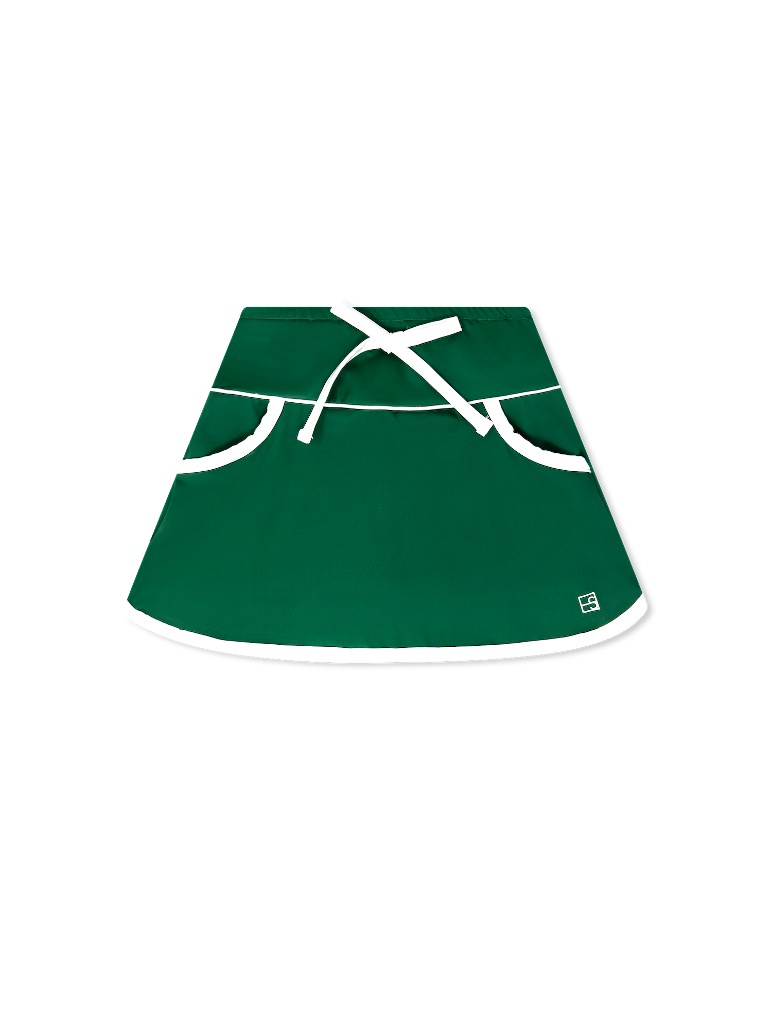 Tiffany Tennis Skort | Augusta Green / Pure Coconut