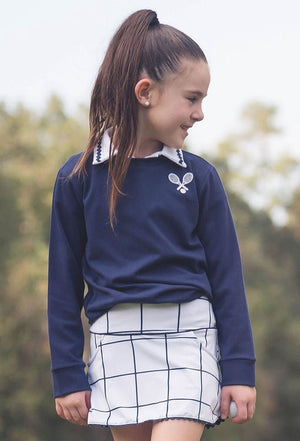Alex Sweatshirt | Liberty Navy Tennis