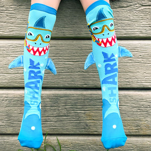Shark Crazy Socks with Spikes