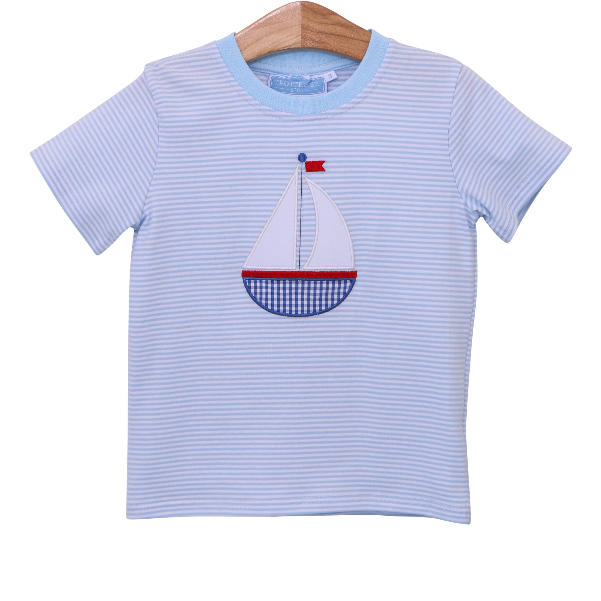 Sailboat Appliqued Shirt