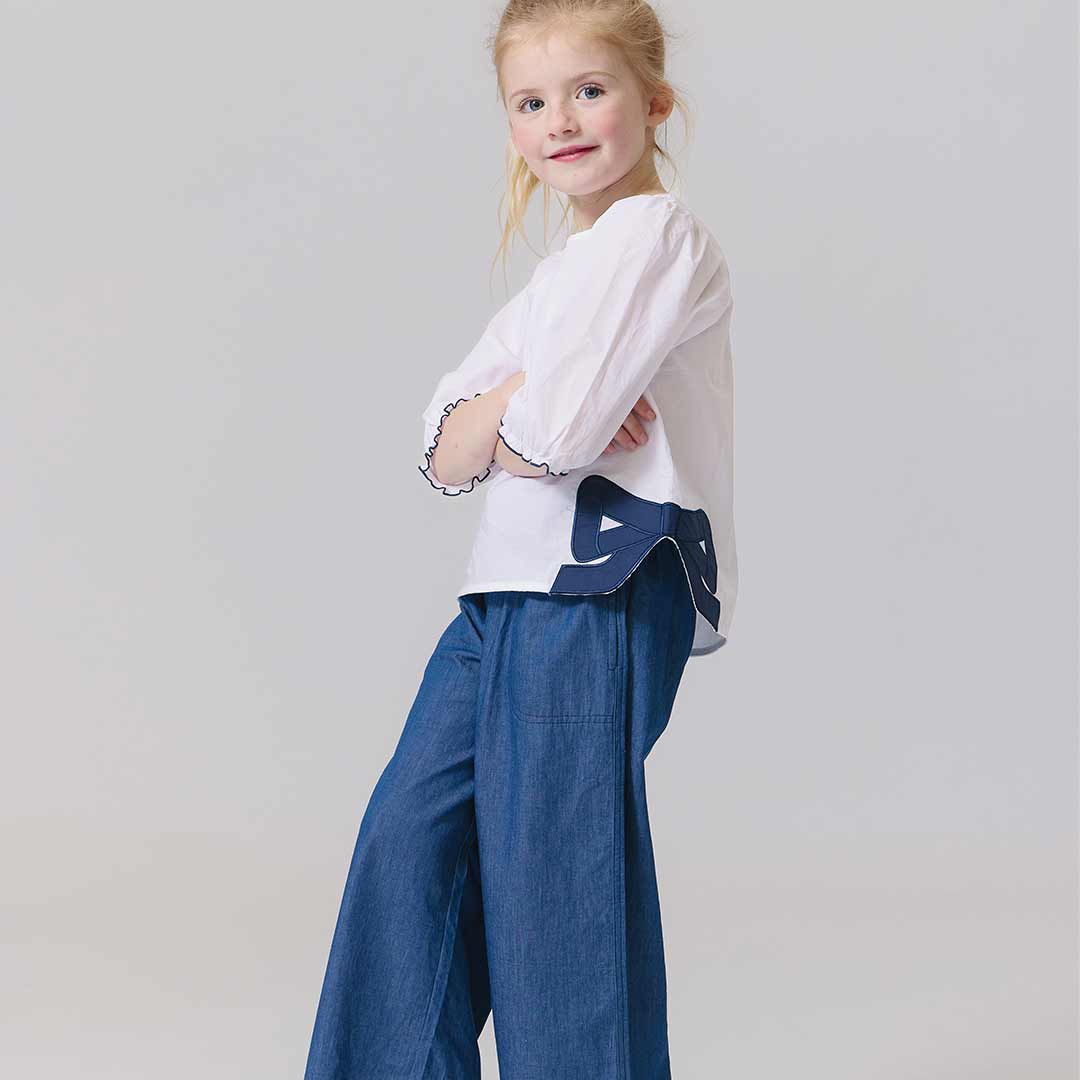 Dana Bow Top | White