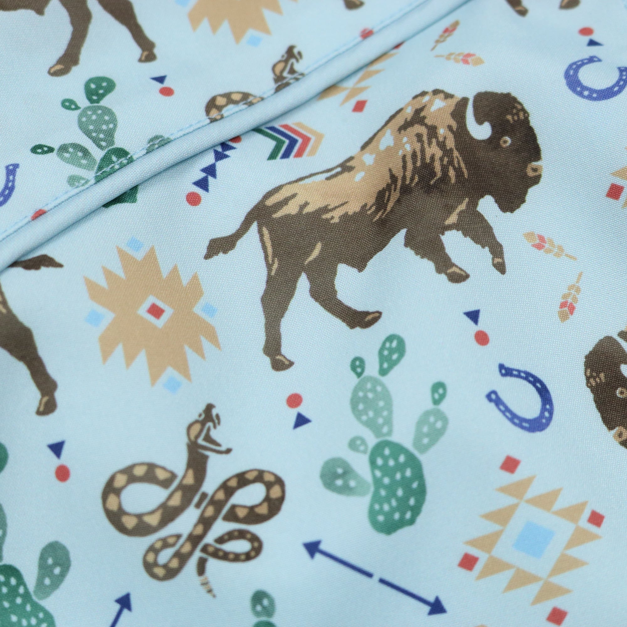 Long Sleeve Pearl Snap Shirt | Western Buffalo