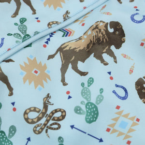 Long Sleeve Pearl Snap Shirt | Western Buffalo