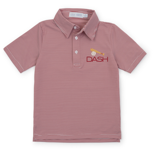 Will Golf Performance Polo | Red Stripe