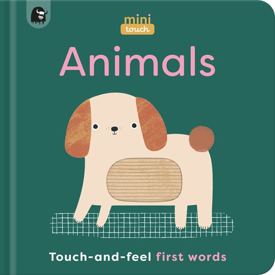 'Animals' Mini Touch-and-Feel First Words Board Book
