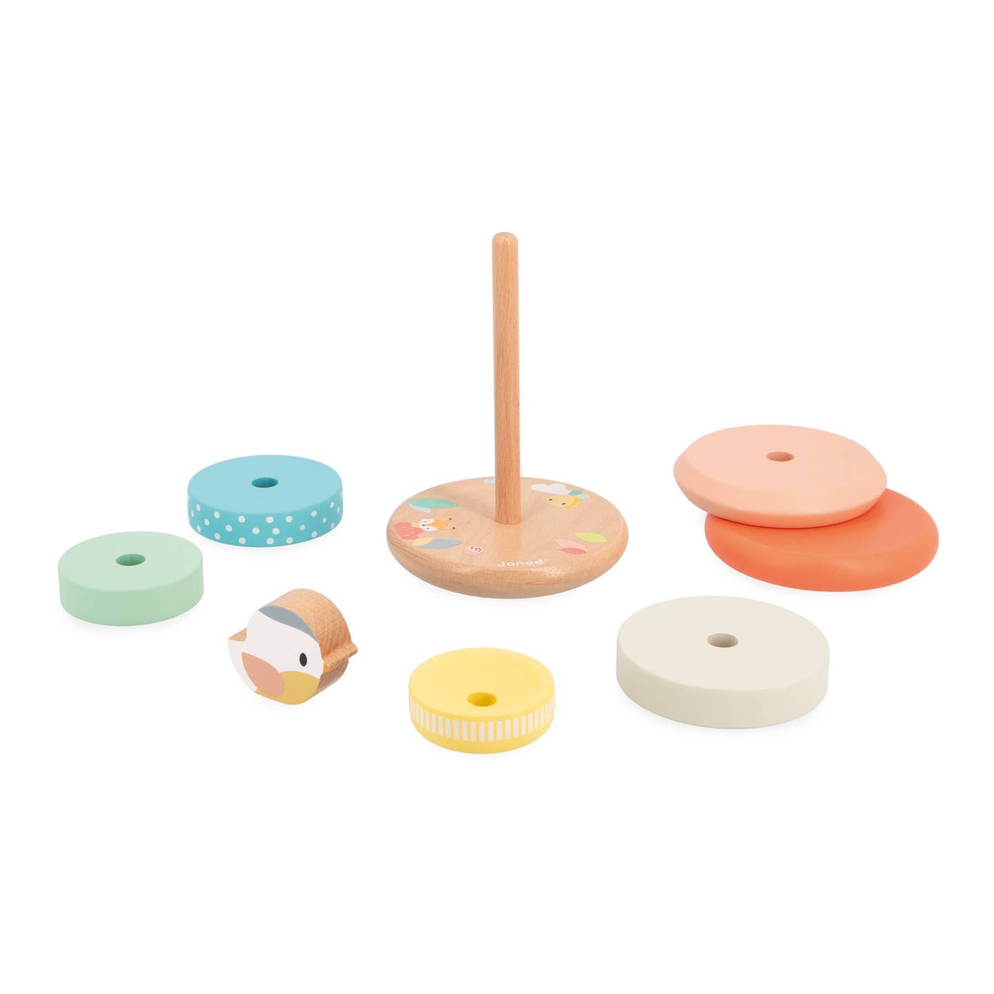 Birds Nest Wooden Stacker & Rocker