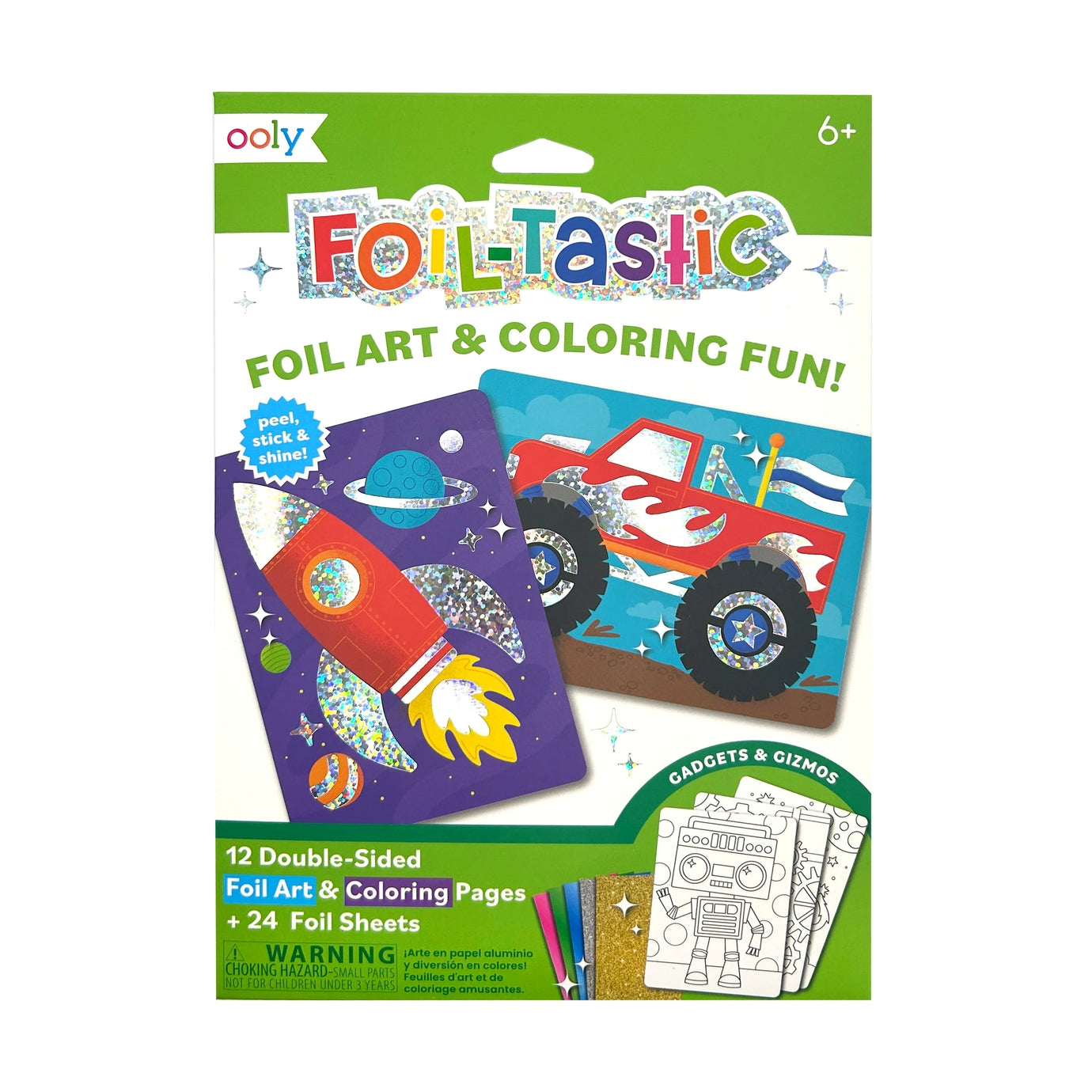 Foil-tastic Foil Art & Coloring Set | Gadgets & Gizmos