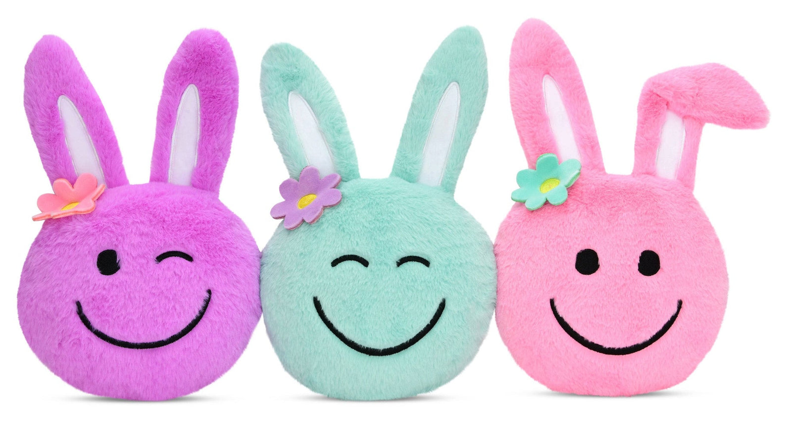 Happy Bunny Plush Pillow