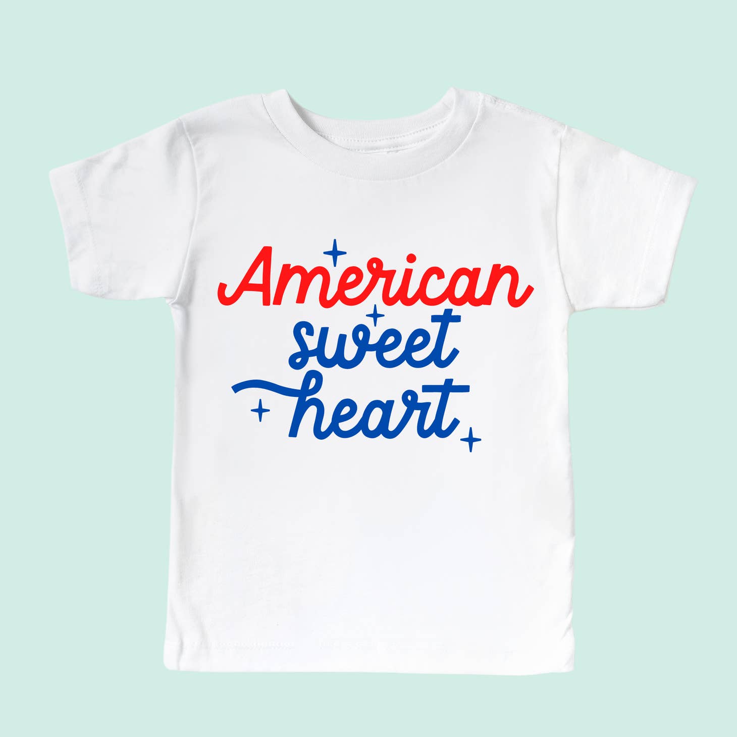 American Sweet Heart 4th of July T-Shirt